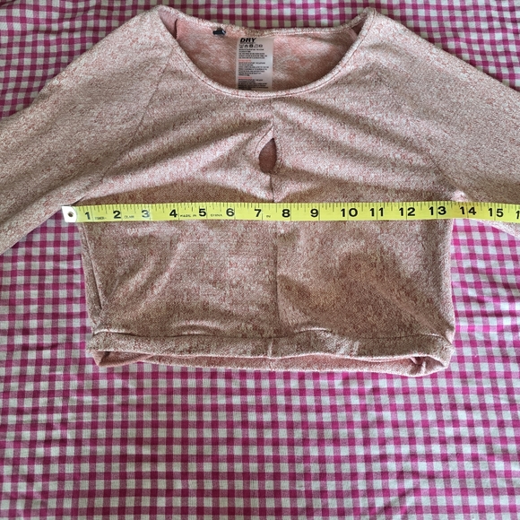 Gymshark Long Sleeve Crop Top Sz S - Picture 4 of 6